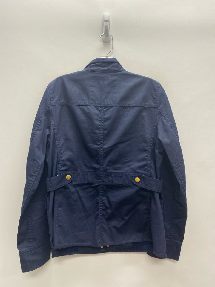 J Crew Size M Navy Zip Down Ladies Jacket