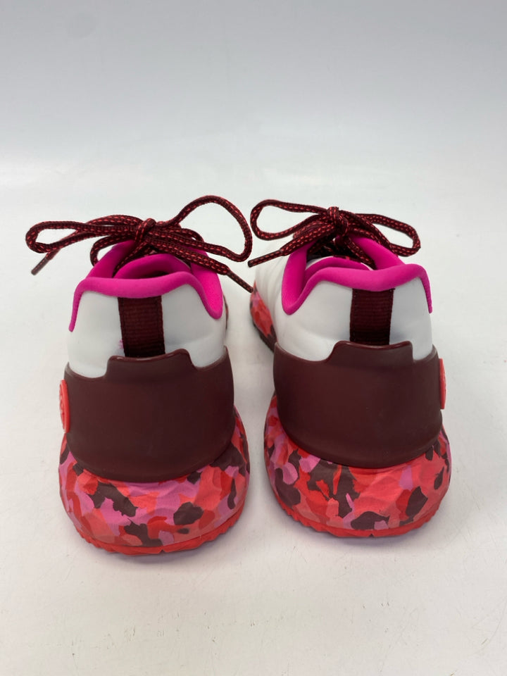 US Shoe Size 9 White Fuchsia Camouflage Golf Shoes
