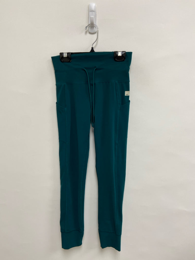 vuori Size XS Teal Green Athletic Leggings