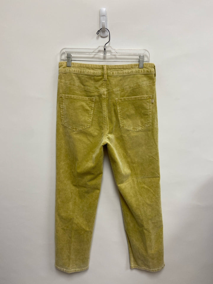 Pilcro Size 28 Goldenrod Corduroy Ladies Pants