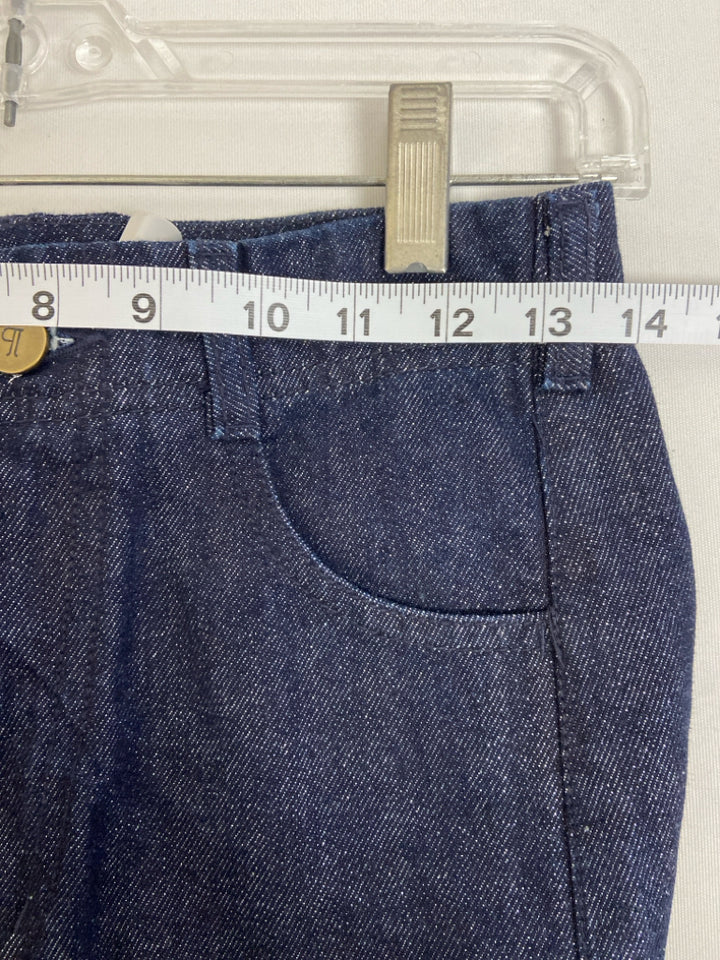 Pilcro Size 25 Dark Blue Denim Shimmery Ladies Jeans