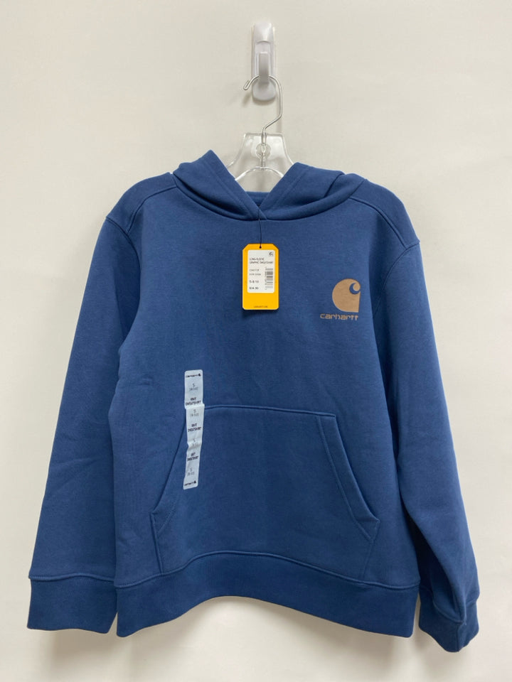 NWT Carhartt SIZE 8/10 Dark Blue Hooded Boy&