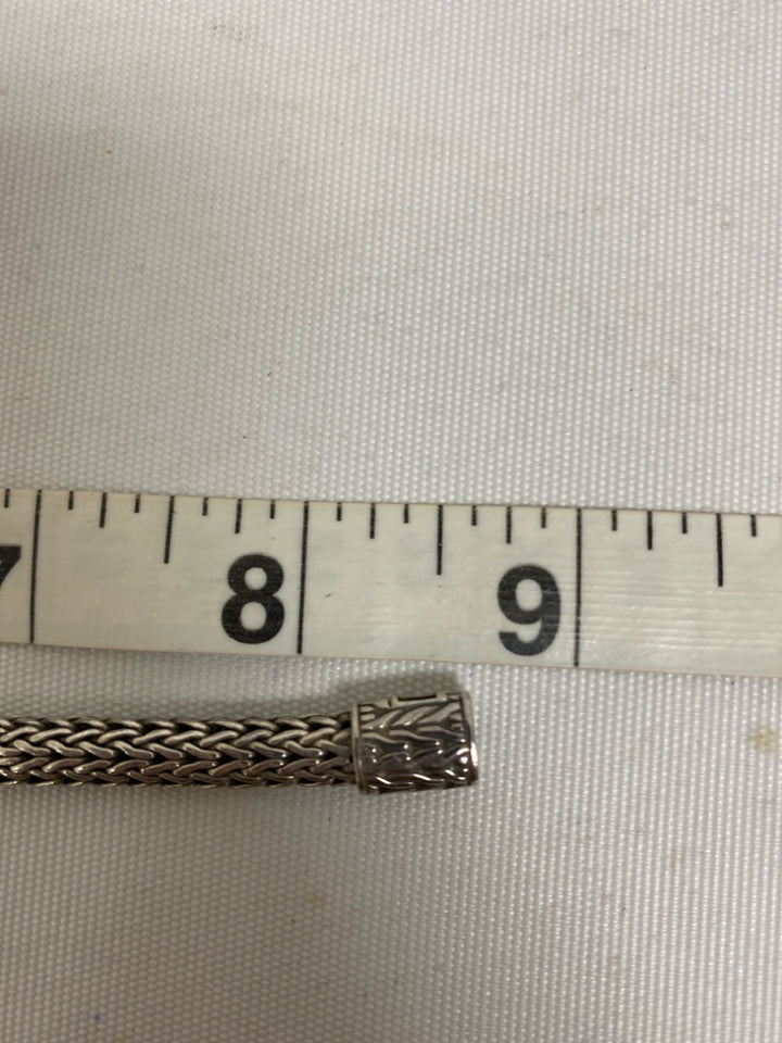 John Hardy Silver Chevron Bracelet