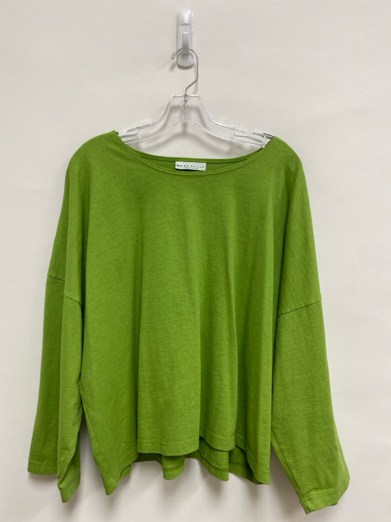 Bryn Walker Size S Lime Green Batwing Ladies Top