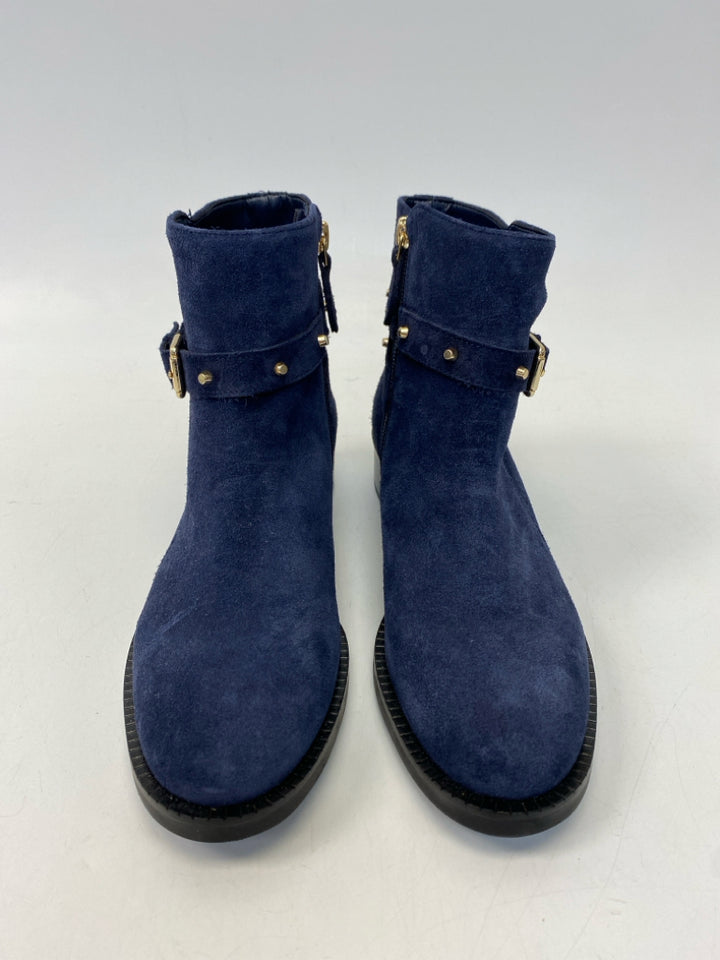 Talbots  Size 6.5 Blue Gold Accent(s) Boots