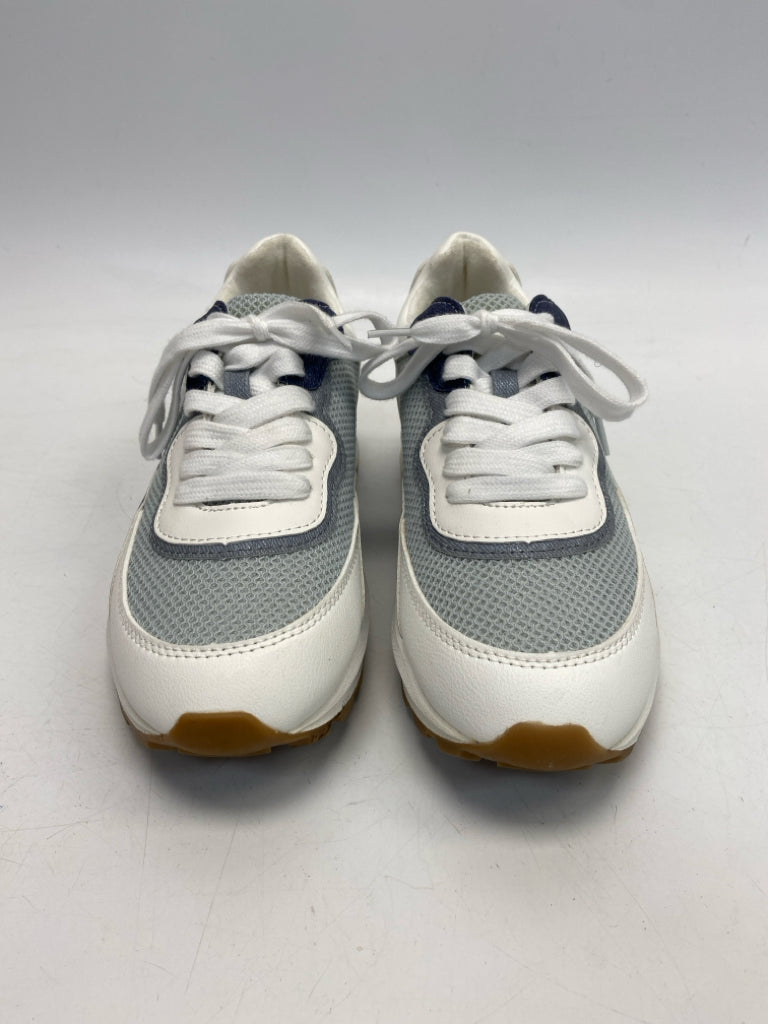 NWOT JellyPop  Size 9 Aqua White Lace-up Sneakers