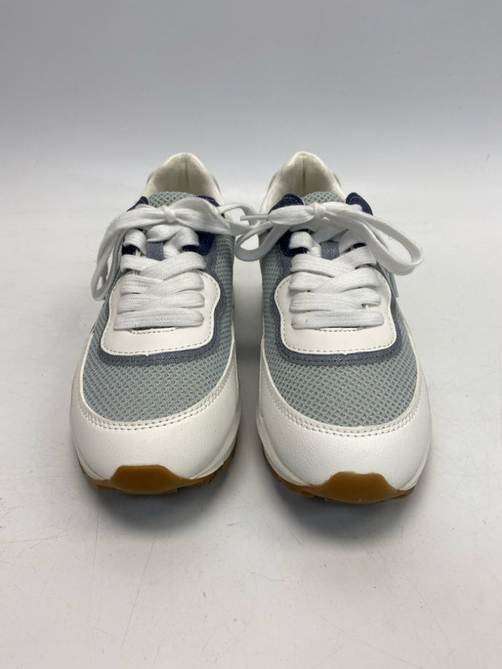 NWOT JellyPop  Size 9 Aqua White Lace-up Sneakers