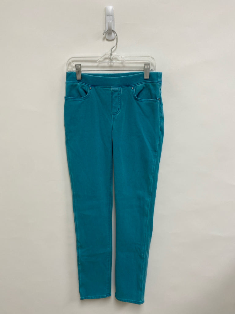 Lands End SIZE 12 Faded Teal Green Girl&