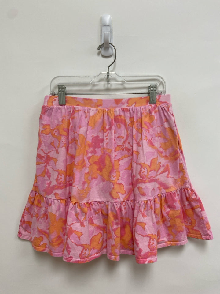 Lands End SIZE 14/16 Pink Coral Tie Dye Girl&