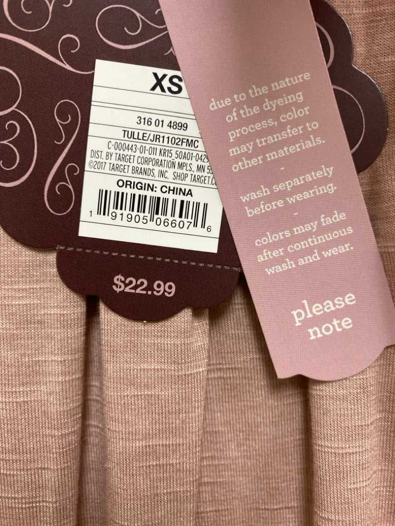 NWT KNOX ROSE Size XS Dusty Coral Sleeveless Ladies Top