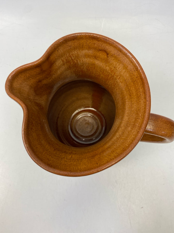 Brown Speckles Pitcher