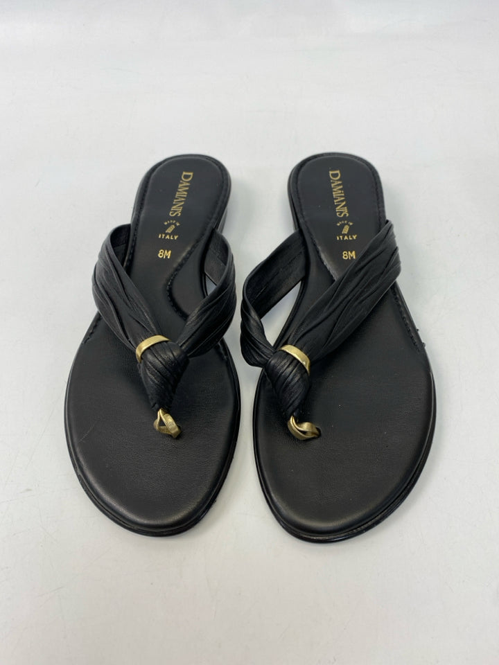 Size 8 Black Sandals