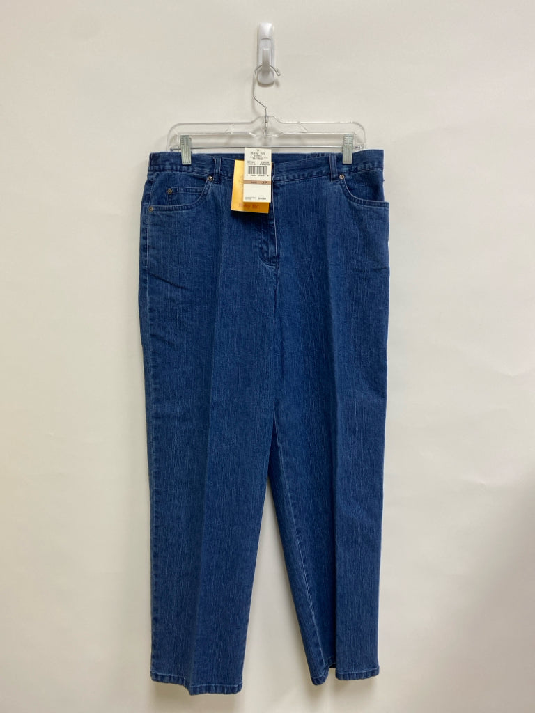 NWT Ruby Rd. Size 12P Blue Petite Jeans