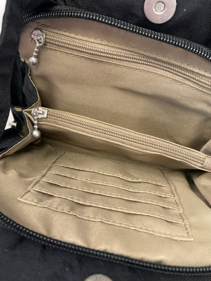 Baggallini Black Nylon Crossbody