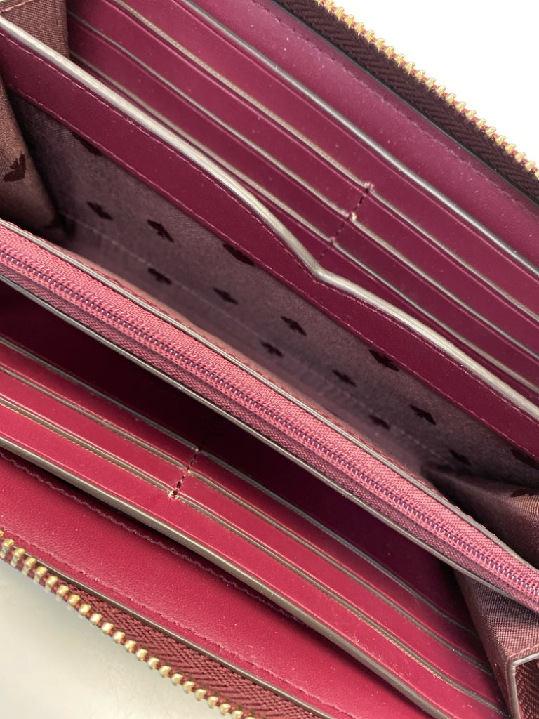 Kate Spade  Burgundy Quilted Wallet