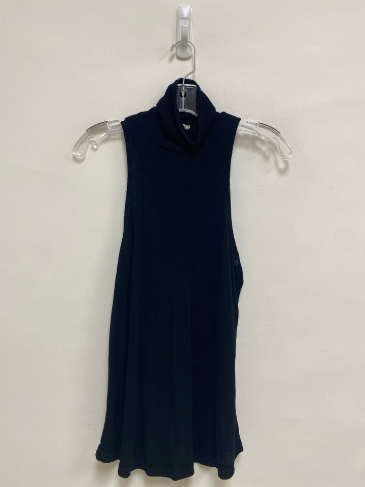 Free People Size M Black Sleeveless Ladies Top