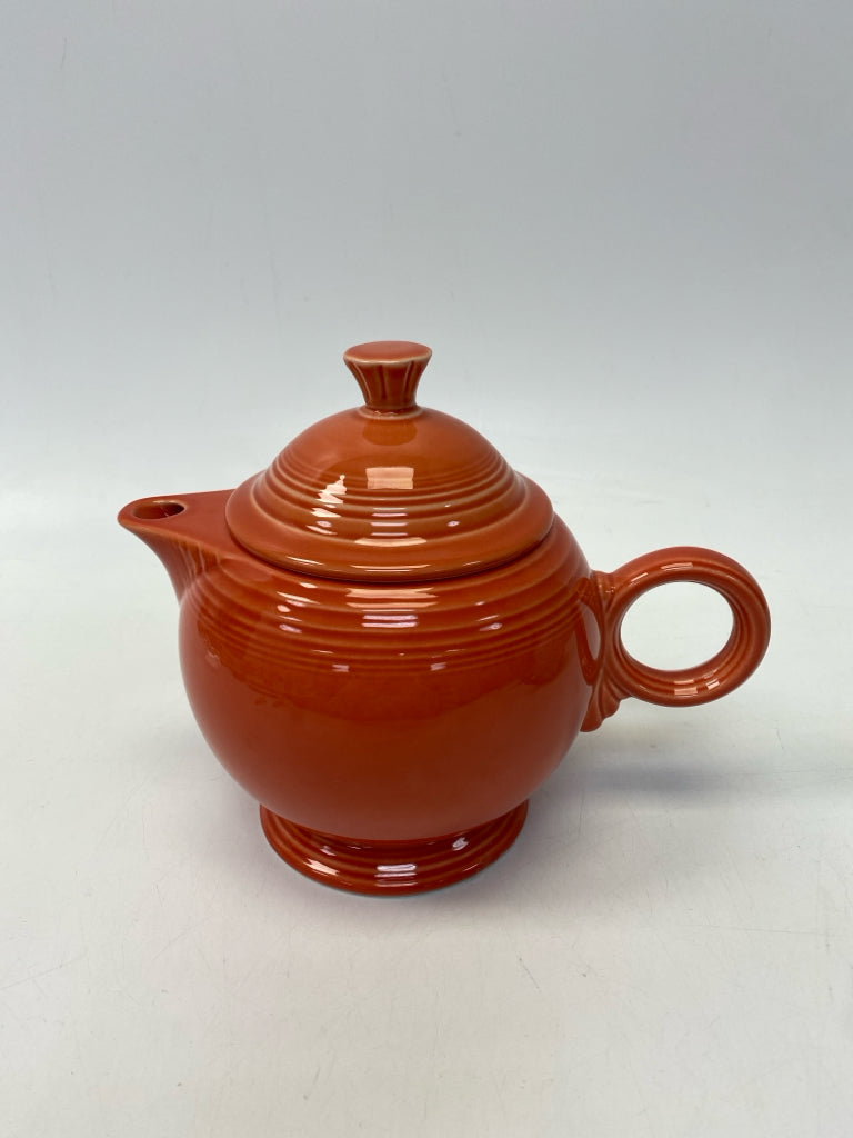 Fiesta Coral Tea Pot