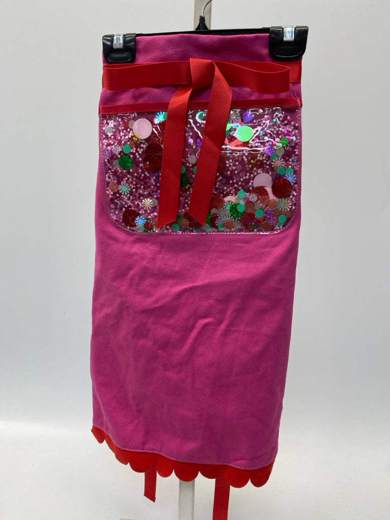Pink Red Apron