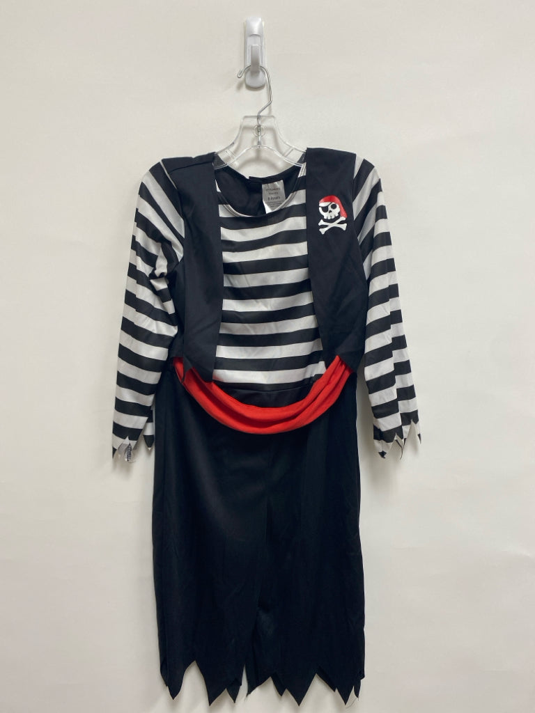 SIZE 6/8 Black/White Red Boy&