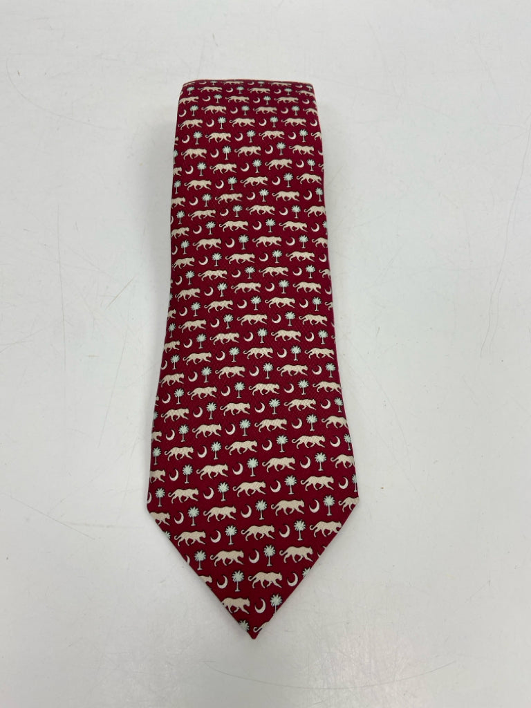Vineyard Vines Red/White Silk Men&
