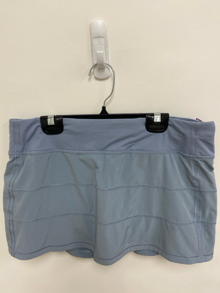 Lululemon Size 8 Slate Blue Athletic Skort