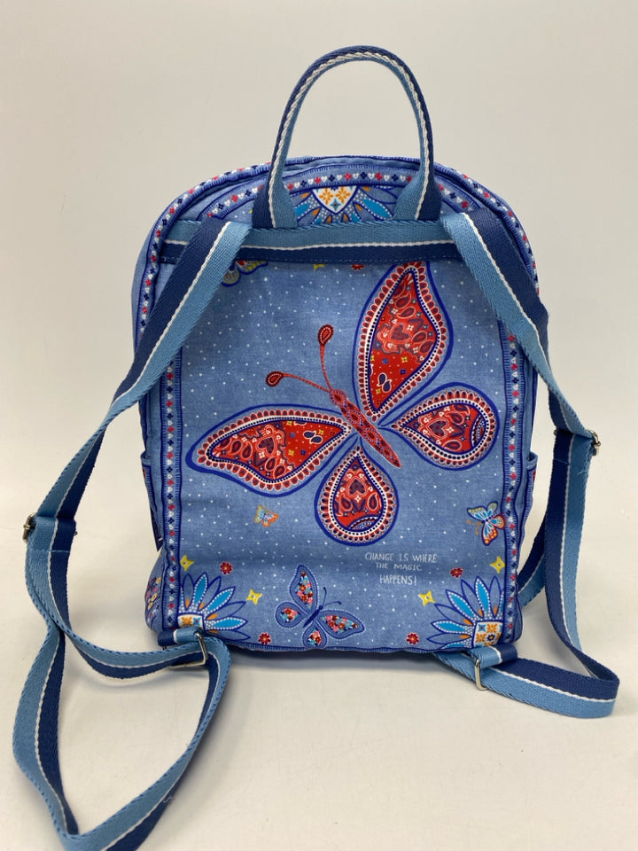 NWT Brighton Blue Red Bandana Backpack