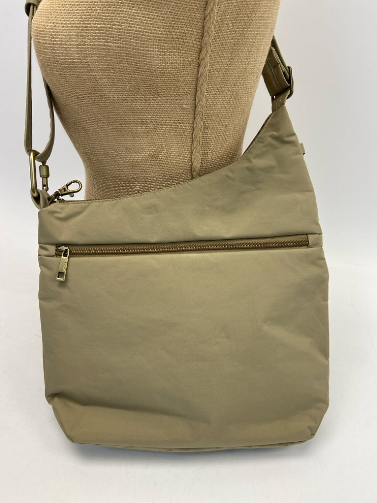 Travelon Brown Nylon Crossbody