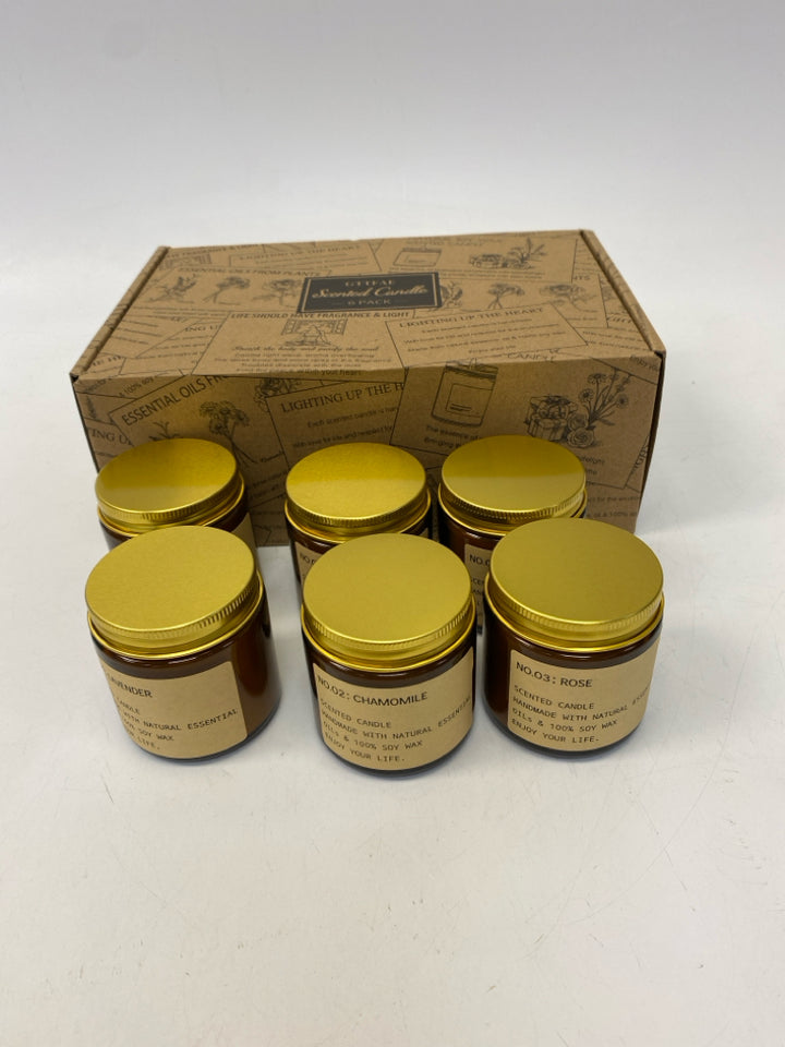 NEW/BOX Assorted Candle