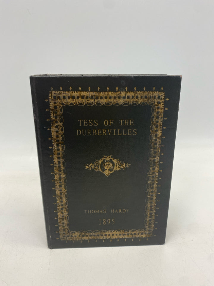 Three Hands Black Gold Words Box
