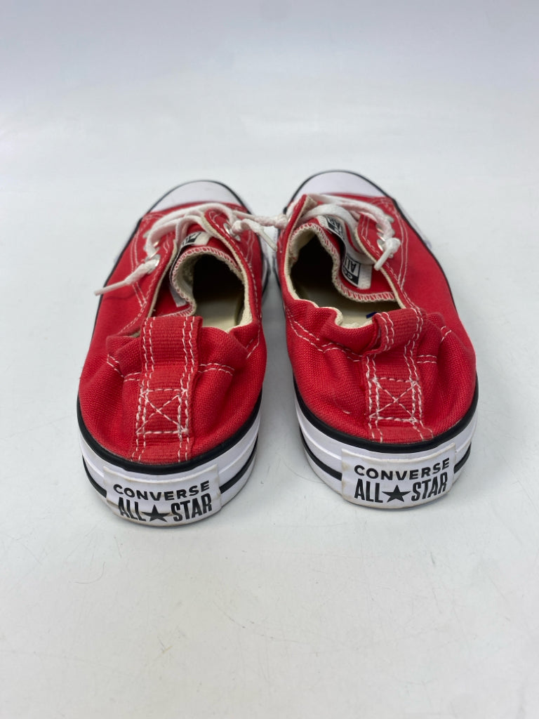 Converse  Size 6.5 Red Sneakers