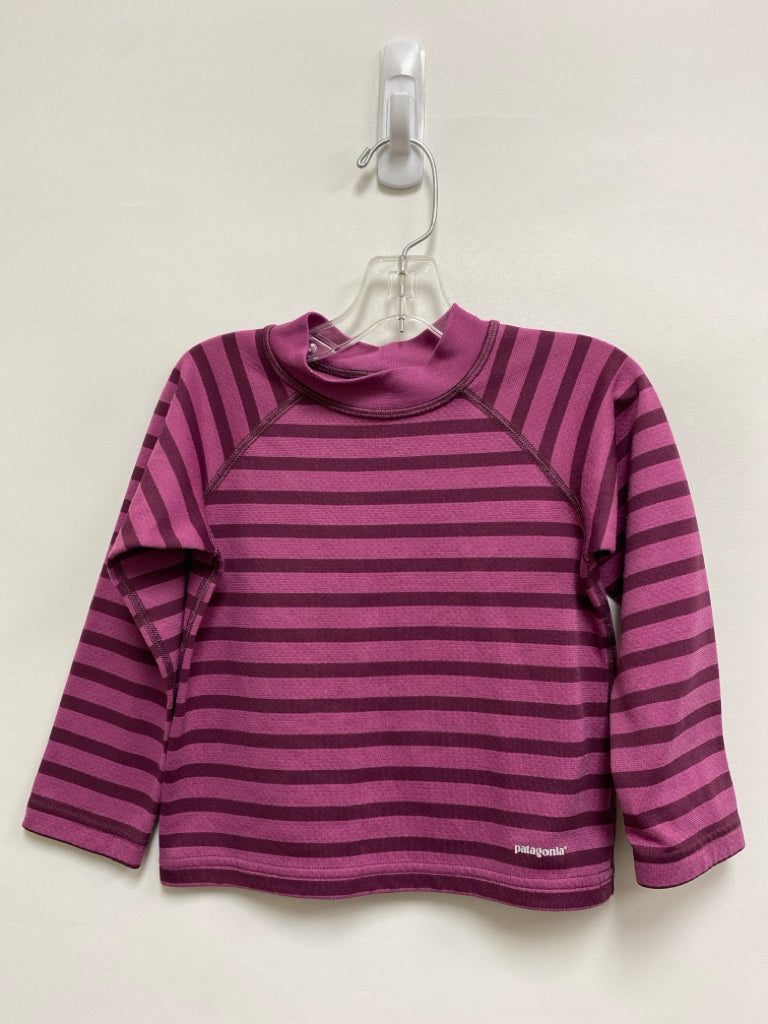 Patagonia SIZE 3T Purple Stripe Girl&
