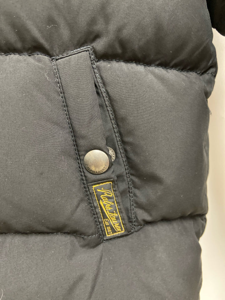 Polo SIZE 6 Black Puffer Boy&