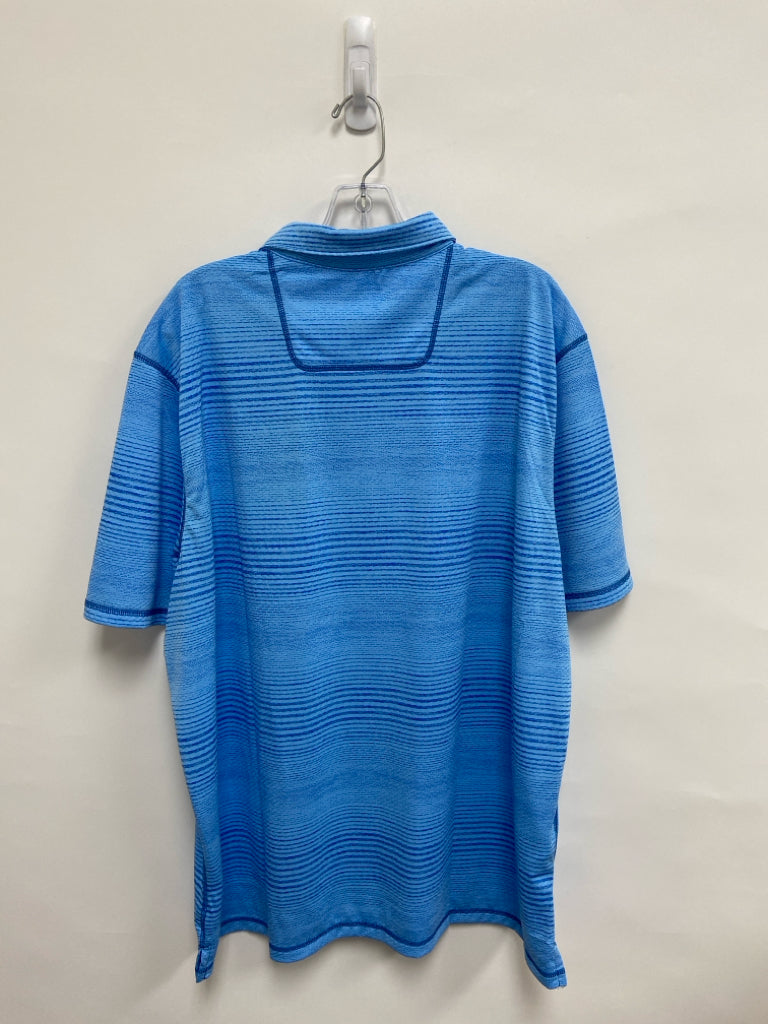 NWT Tommy Bahama Size XXL Blue Polo Men&