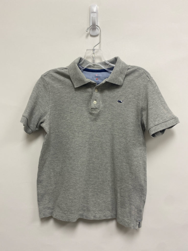 Vineyard Vines SIZE 6/7 Gray Polo Boy&