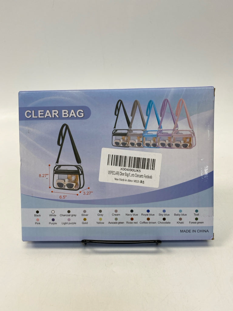 NEW/BOX Clear Handbag