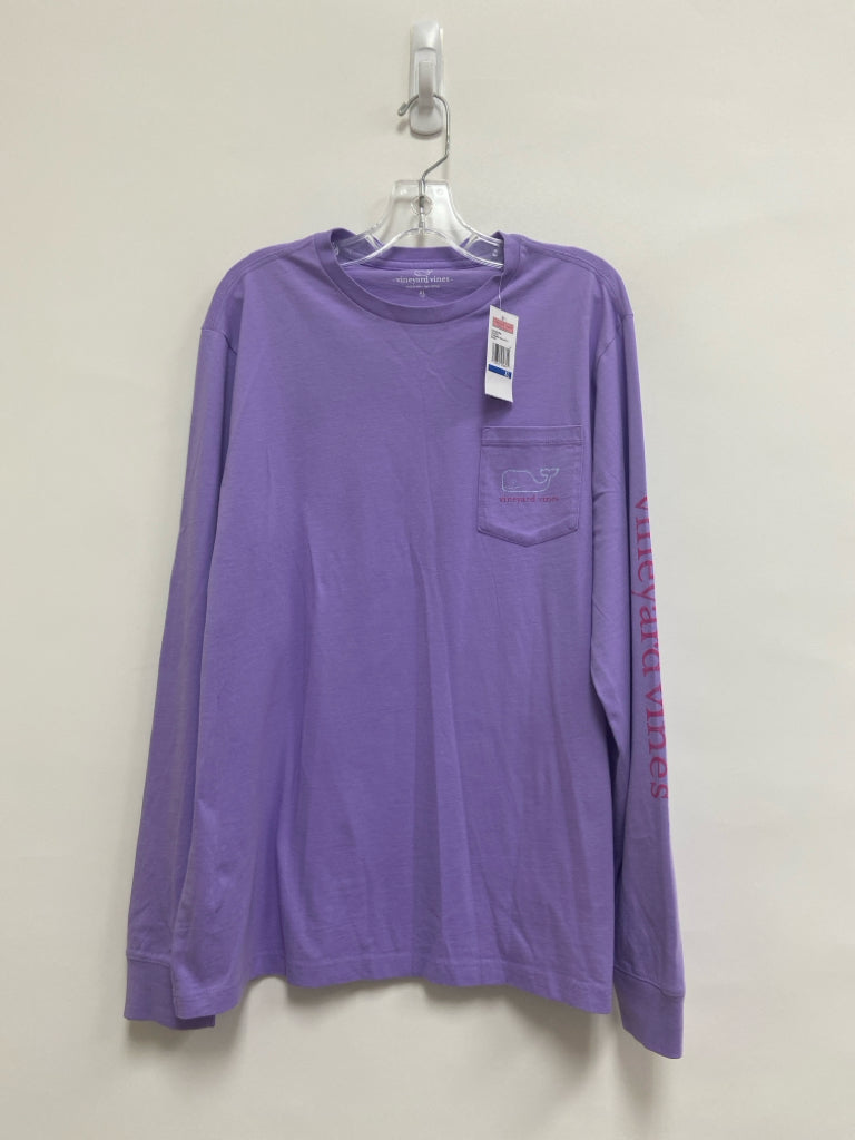 NWT Vineyard Vines SIZE 18 Lavender Aqua Whale Girl&