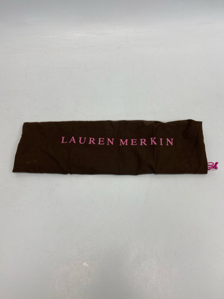 Lauren Merkin Pewter Shimmery Clutch