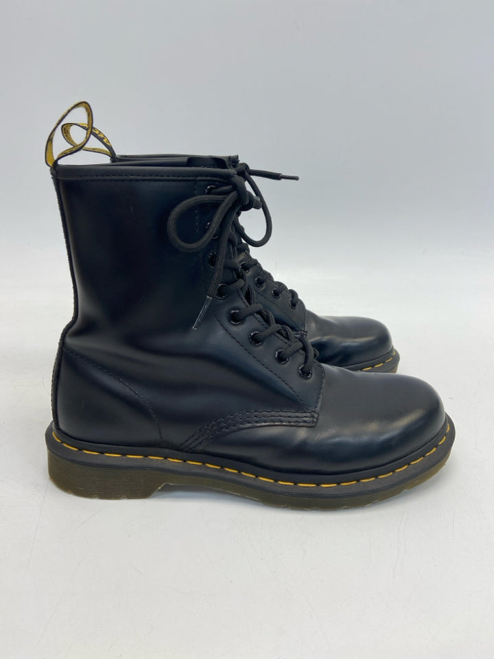 Doc Martens  Size 8 Black Lace-up Boots
