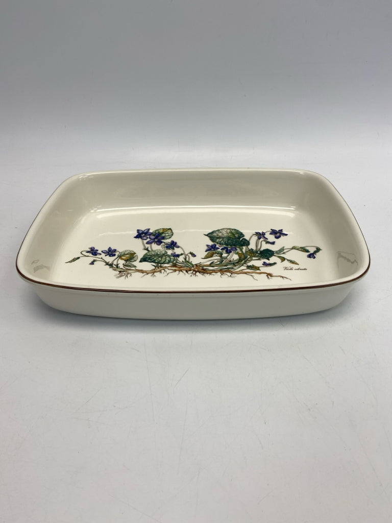 Villeroy &amp; Boch Cream Purple/Green Botanical Bakeware