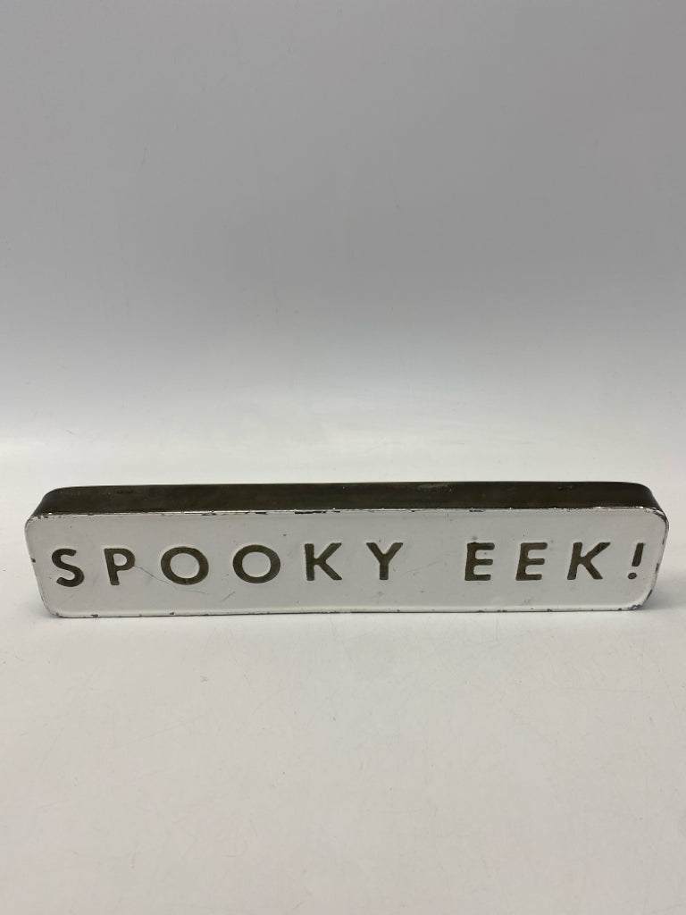 White Silver Metal Halloween