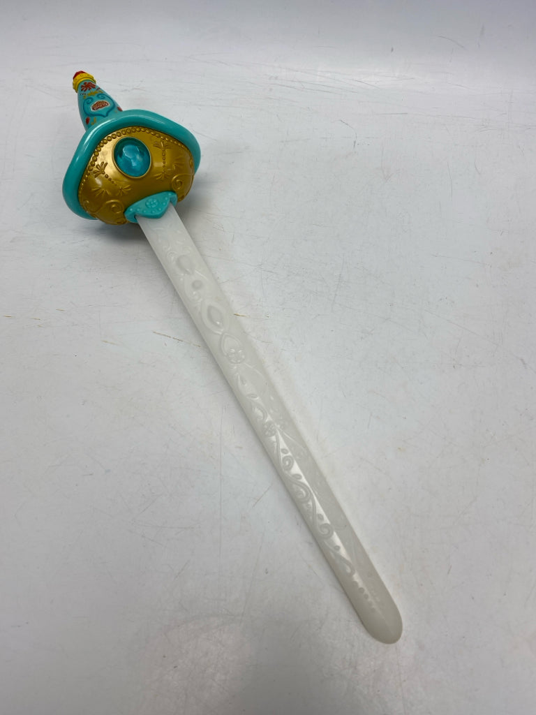 Disney White Green/Gold Lit Misc. Toy