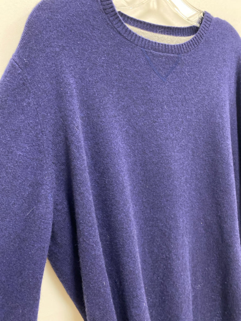 johnnie-o Size L Navy Cashmere Men&