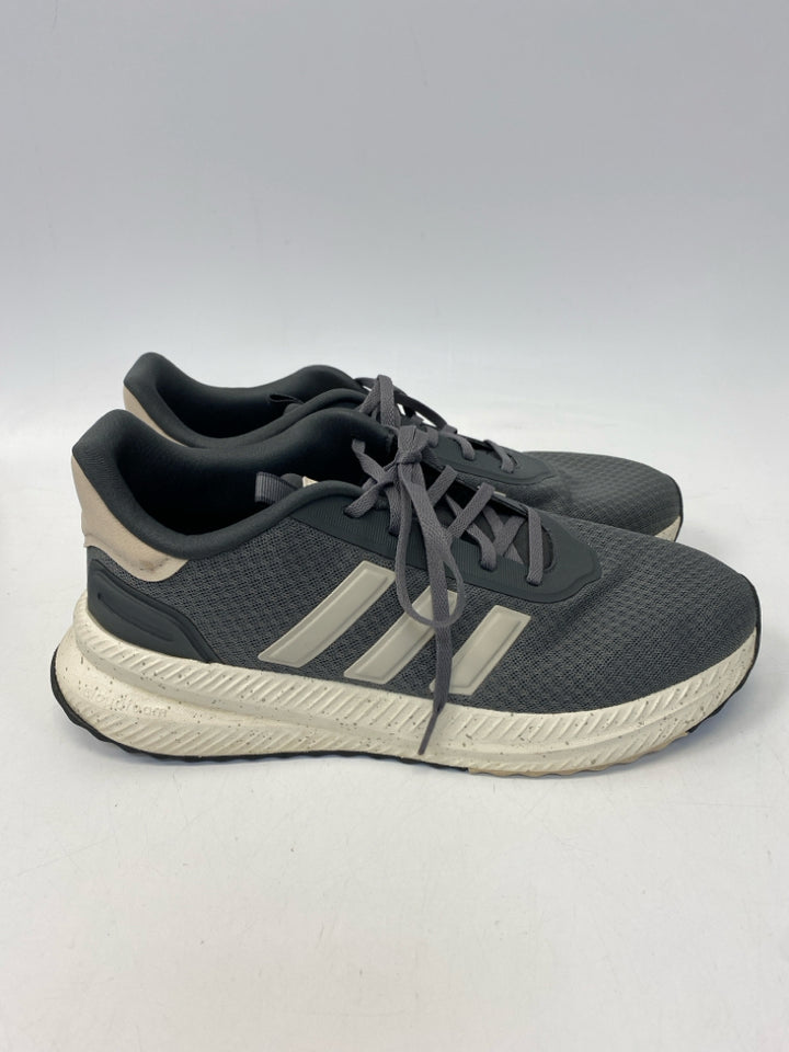 Adidas Size 10 Gray Lace-Up Men&