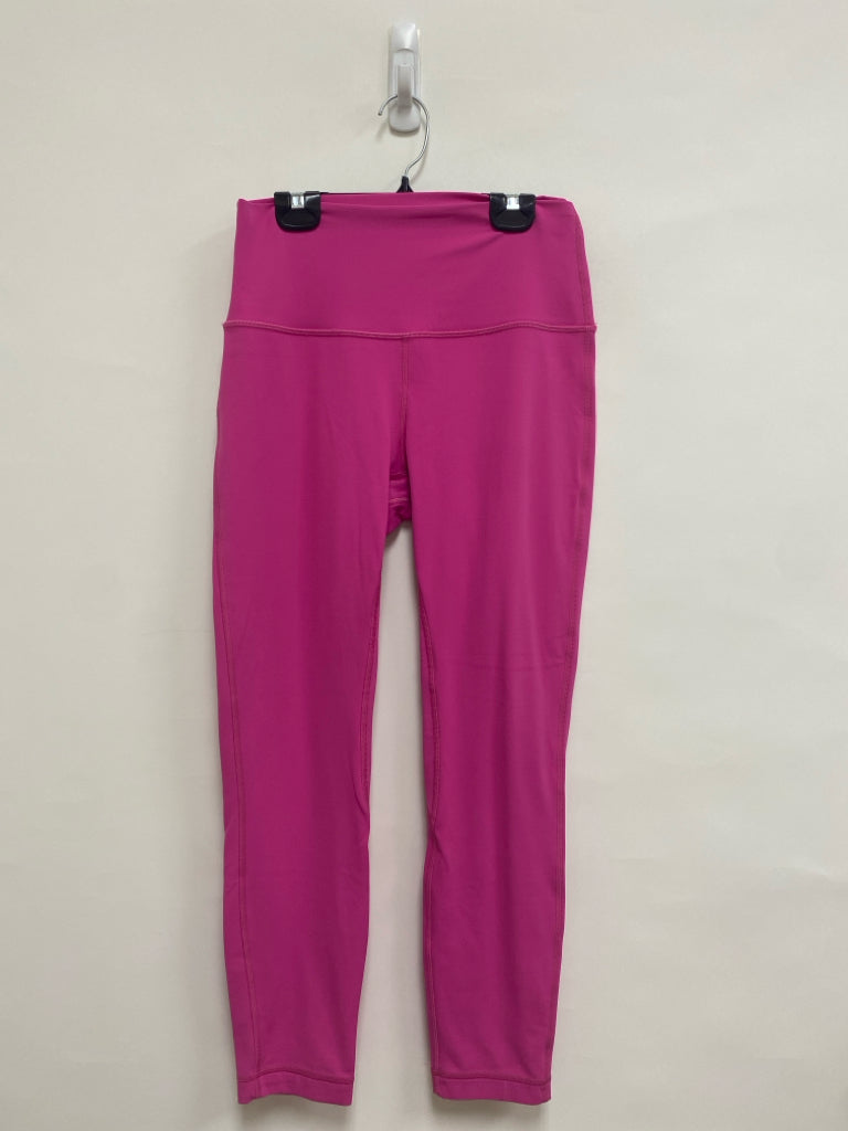 Lululemon Size 8 Hot Pink Athletic Leggings