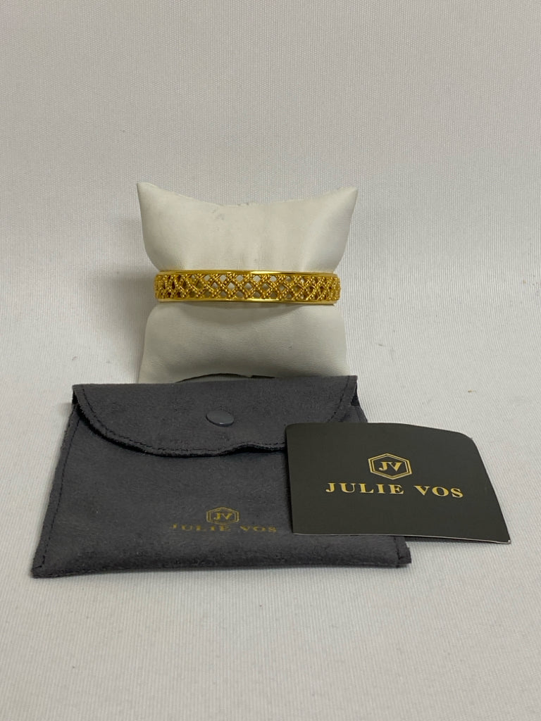 Julie Vos Gold Color Filigree Bracelet