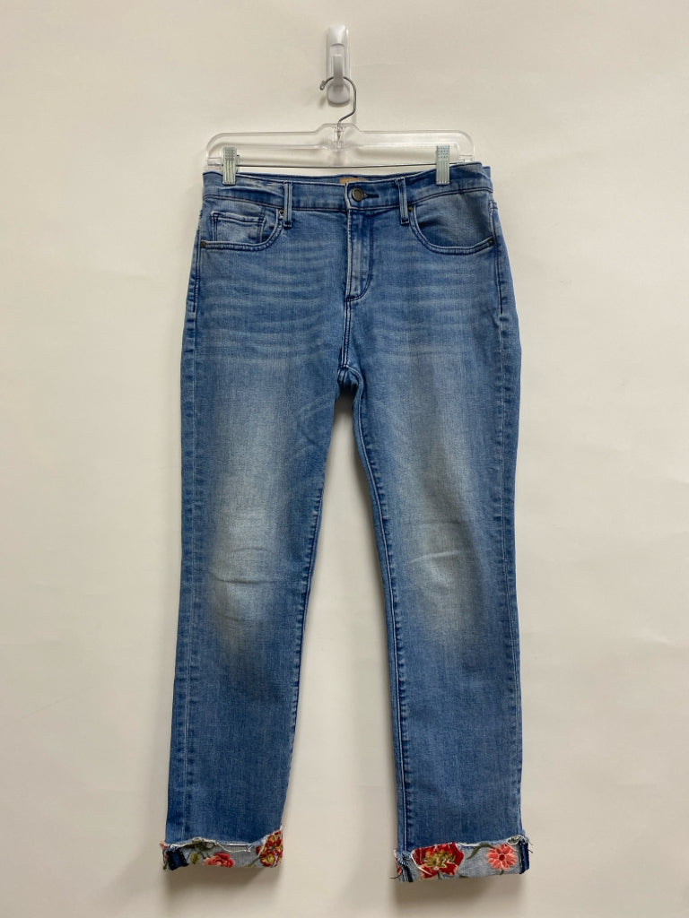 DRIFTWOOD Size 28 Blue Embroidered Ladies Jeans
