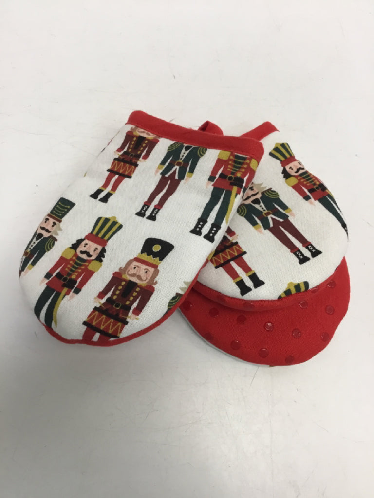 White Multi Color Nutcracker Christmas