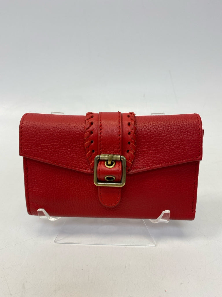 Red Buckle(s) Wallet