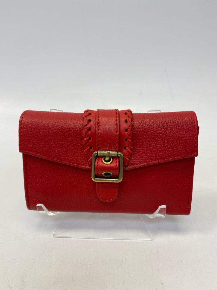 Red Buckle(s) Wallet