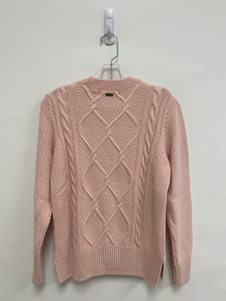 NWT Barbour Size 4 Blush Wool Blend Ladies Sweater